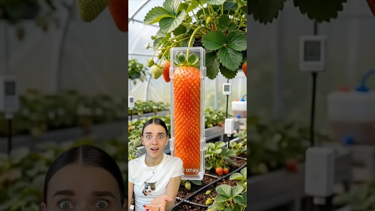 Amazing Strawberry Hack! Real or Fake? #hacks #tools #unboxing