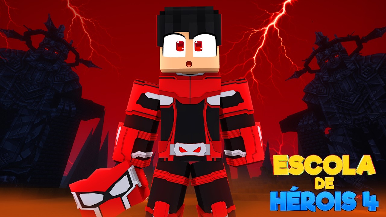 Minecraft: O UNIVERSO DO MEU PODER - ESCOLA DE HEROIS 4 Ep.23 ‹‹ P3DRU ››