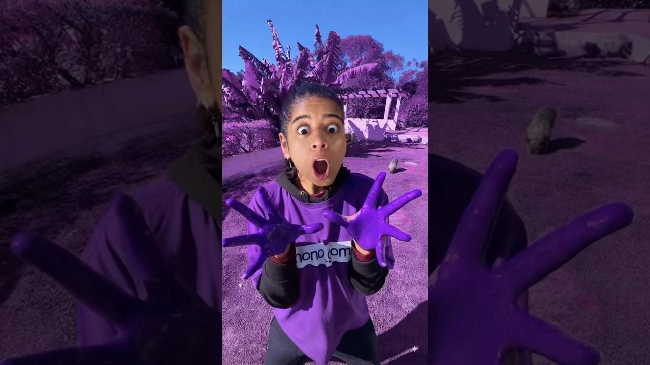 TUDO FICA ROXO QUANDO EU TOCO!! Nunca duvide de mim 💜
