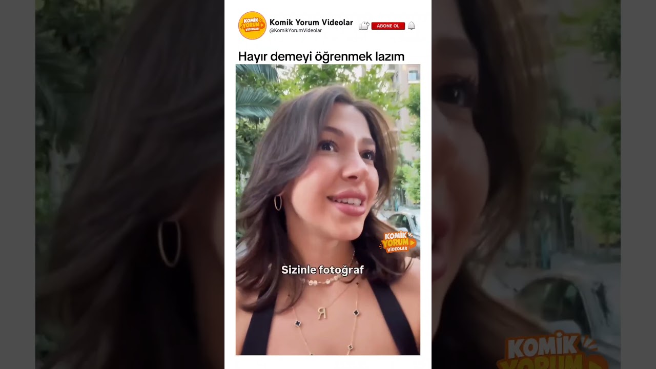 Abla hayır demeyi öğrenmiştir artık 😂