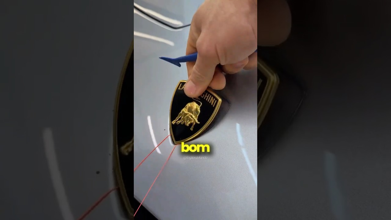 Por que tiram o LOGOTIPO da Lamborghini? 😳