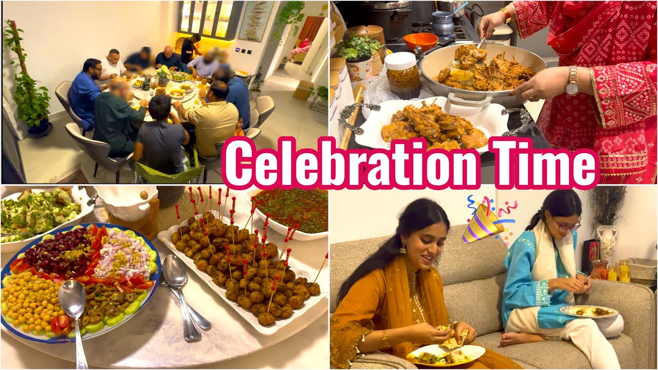 💕Ghar Mein Phir Se Khushiyan Aa Gai Hain🥰 Aslam Chicken | Biscoff Cake |Dawat Preparation Vlog Dubai