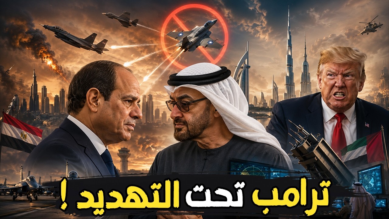 السيسي يرعب ترامب بتحرك عسكري… الإمارات تطرد طيران نتنياهو من الخليج
