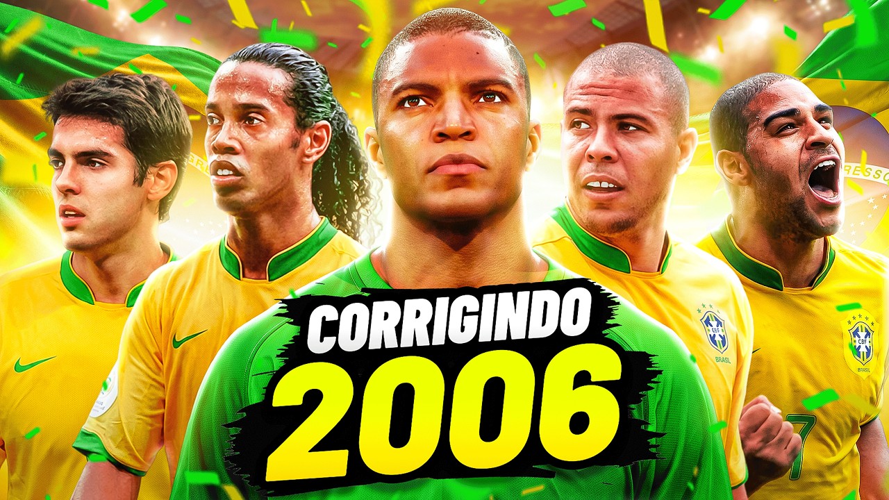 Jogando a Copa de 2006 até trazer o HEXA ⭐⭐⭐⭐⭐⭐