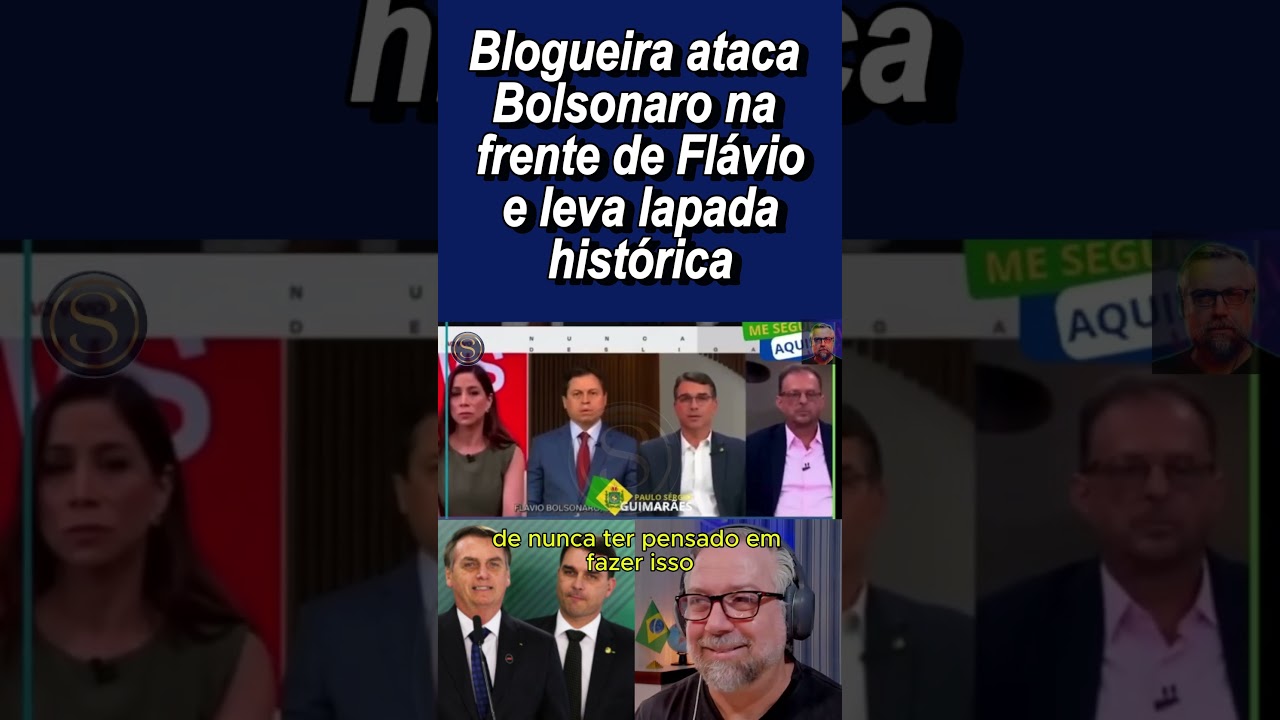 Essa doeu! Flávio desmontando a narrativa da Globo News