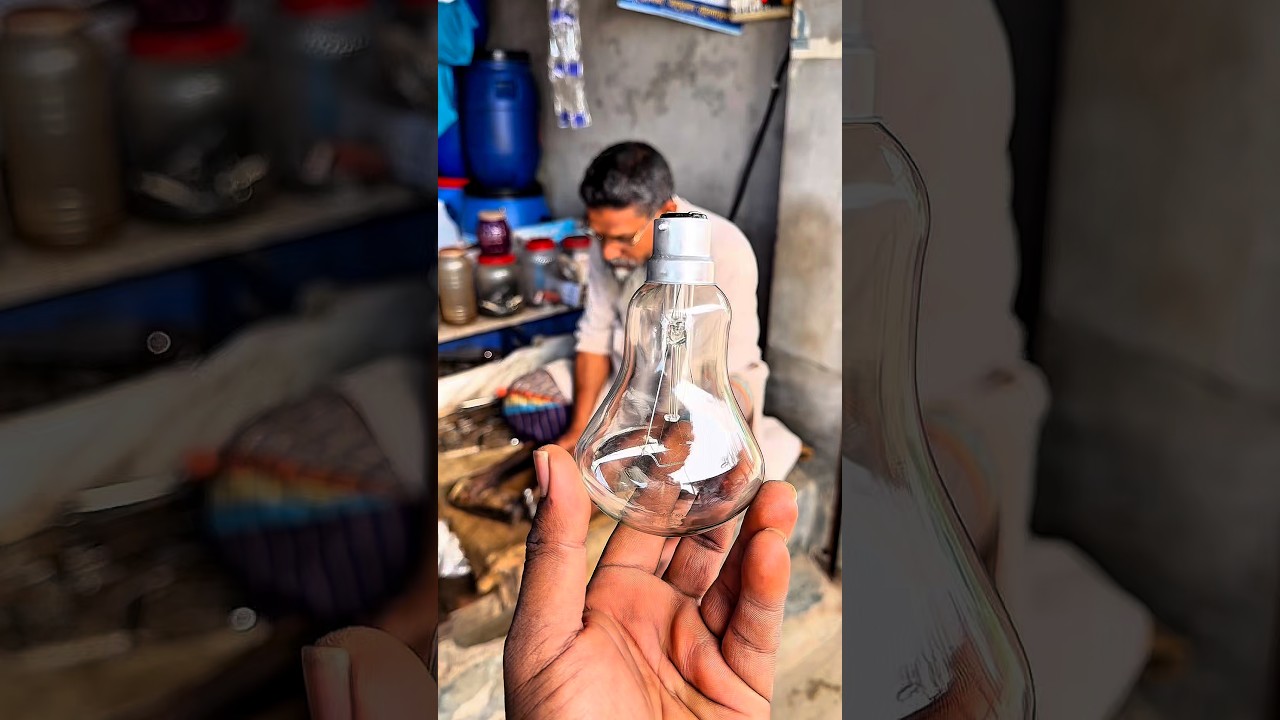 Create Eco-Friendly Lamps From Old Bulbs. Step By Step Full Procces