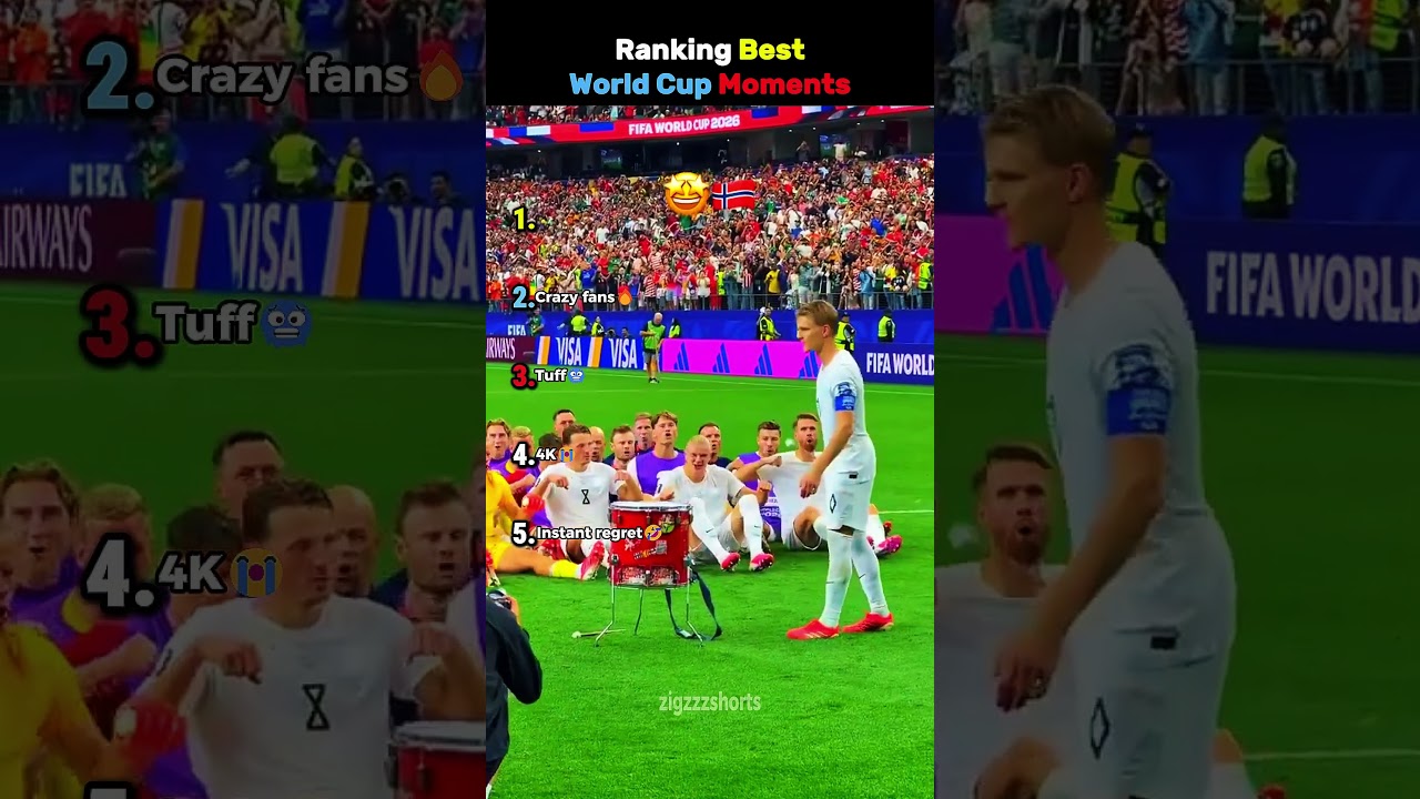 Ranking Best World Cup Moments 🤣🔥