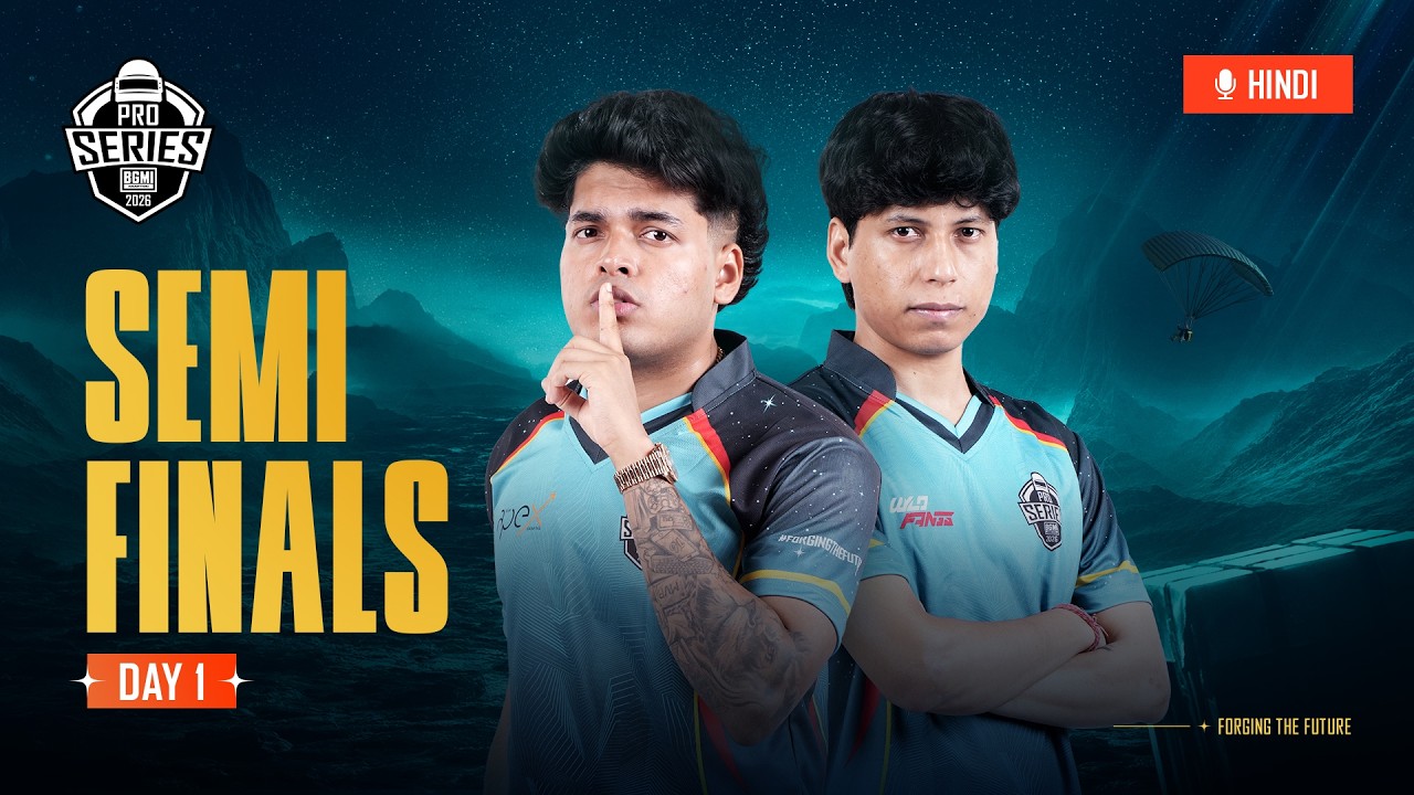 [HINDI] BMPS 2026 | SEMI-FINALS | Day 1 #BGMILIVE