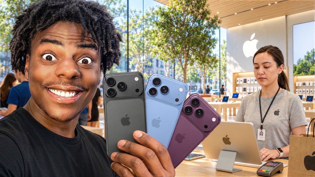 BUYING THE NEW iPHONE 18!