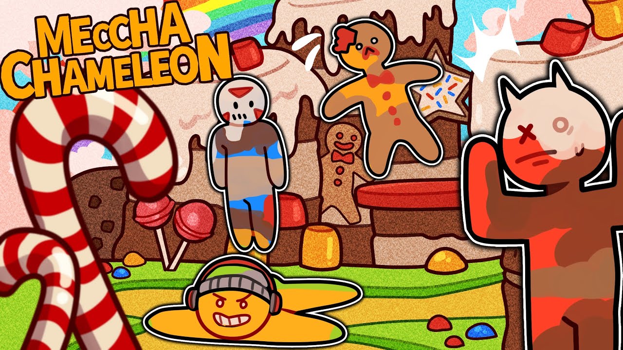 THIS NEW MAP IS SWEET! (get it?) | Meccha Chameleon (w/ Delirious, Kyle, Squirrel, Dashie)
