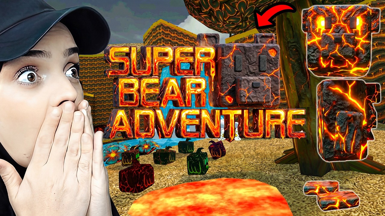 SÜPER AYI LAVA MODU! ARTIK HER ŞEY LAV İÇİNDE!🔥😱