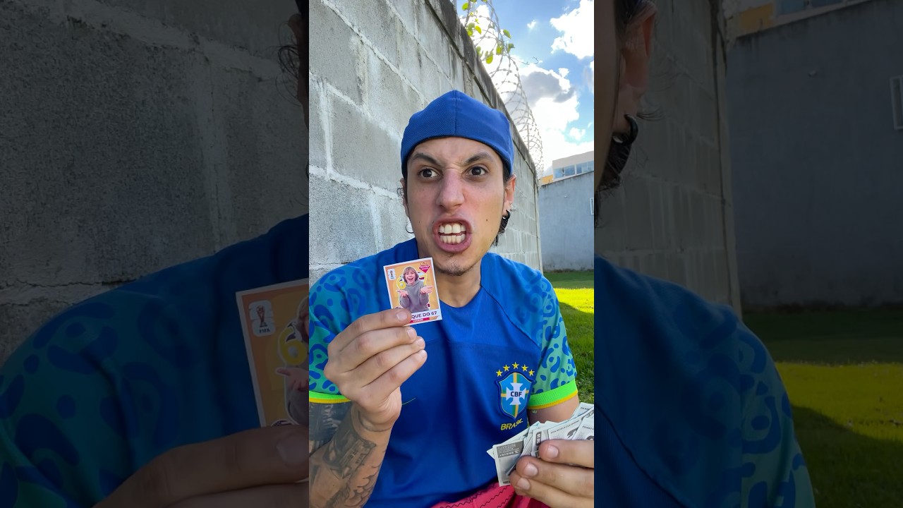 Quando você troca figurinhas da copa