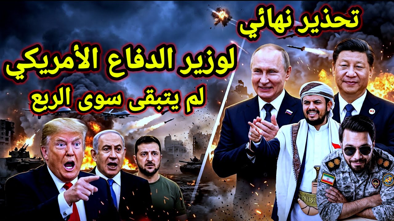 عاجل 👈 تمرد فى الجيش الأمريكي وتحذير نهائي لوزير الدفاع واليمن اليوم ومسيرات رجوم