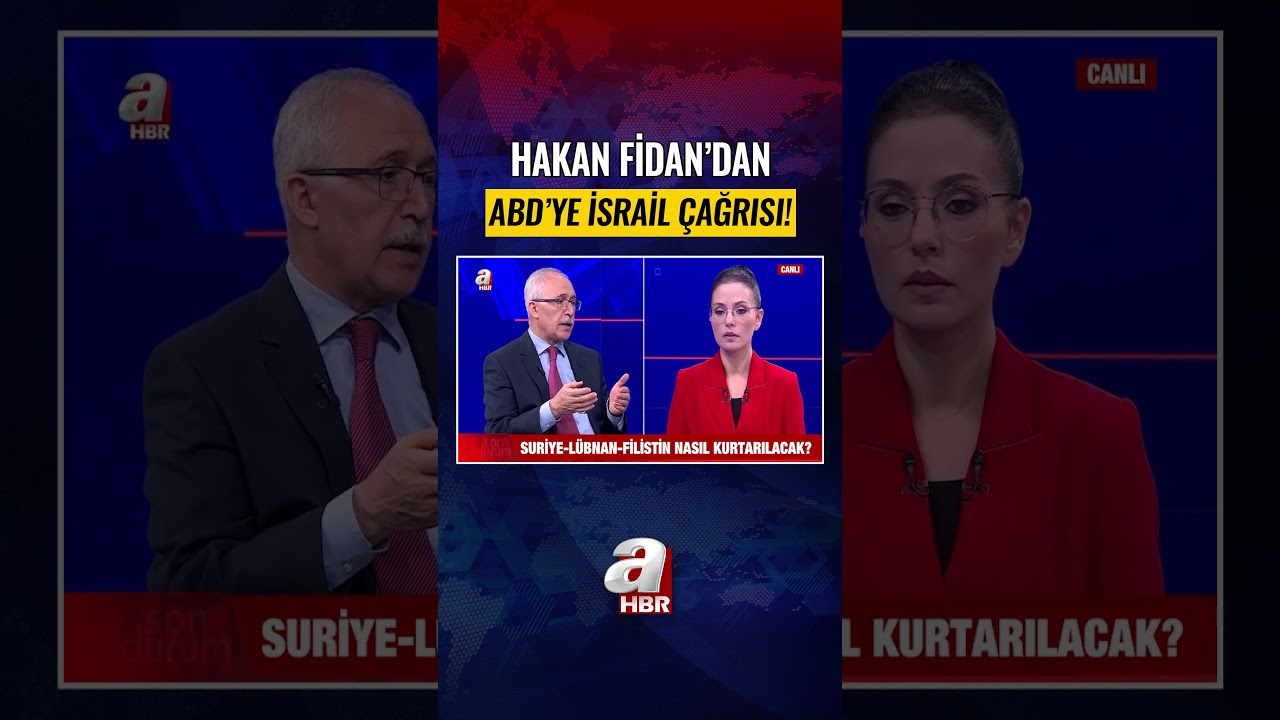 HAKAN FİDAN'DAN ABD'YE İSRAİL RESTİ! "RADİKAL ADIMLAR ATACAĞIZ..."  #haber