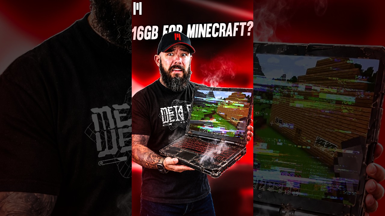 Minecraft Needs 16GB Of RAM?! - Published by META PCs