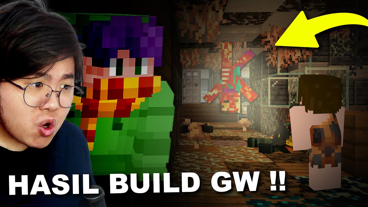 Gw Buat Lomba Build Rumah Hantu di Minecraft ... (PALING SEREM = MENANG)