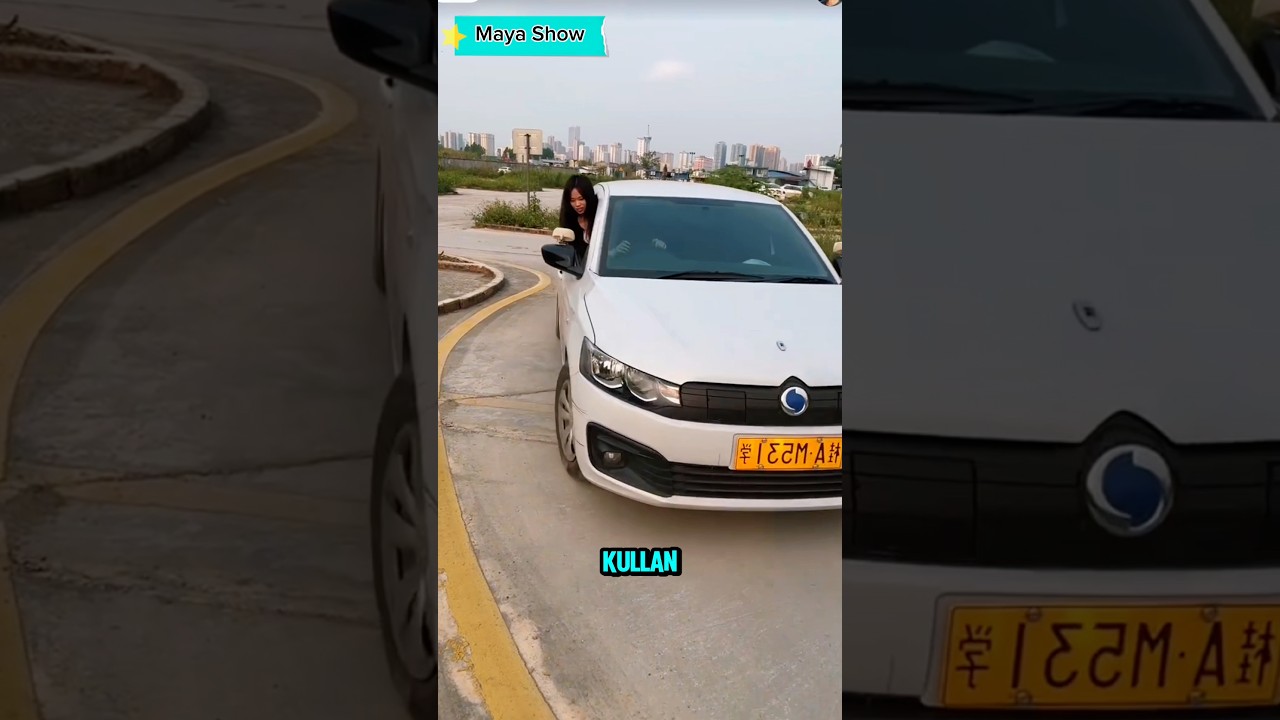 Karımın ehliyet sınavı😂