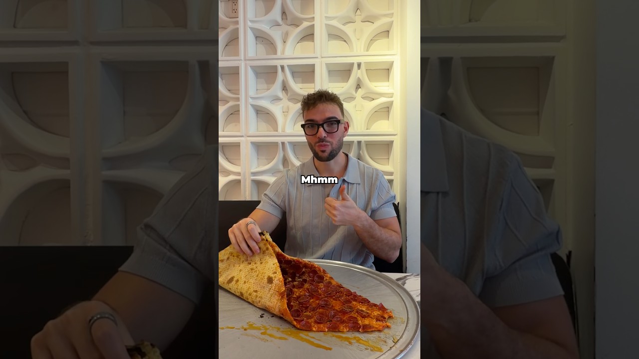 I Ordered The World’s Largest Pizza Slice - Published by BenGtalks