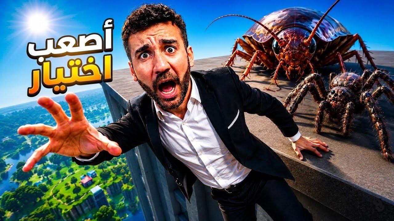 واجهت كل أنواع الفوبيا! 🪳💀