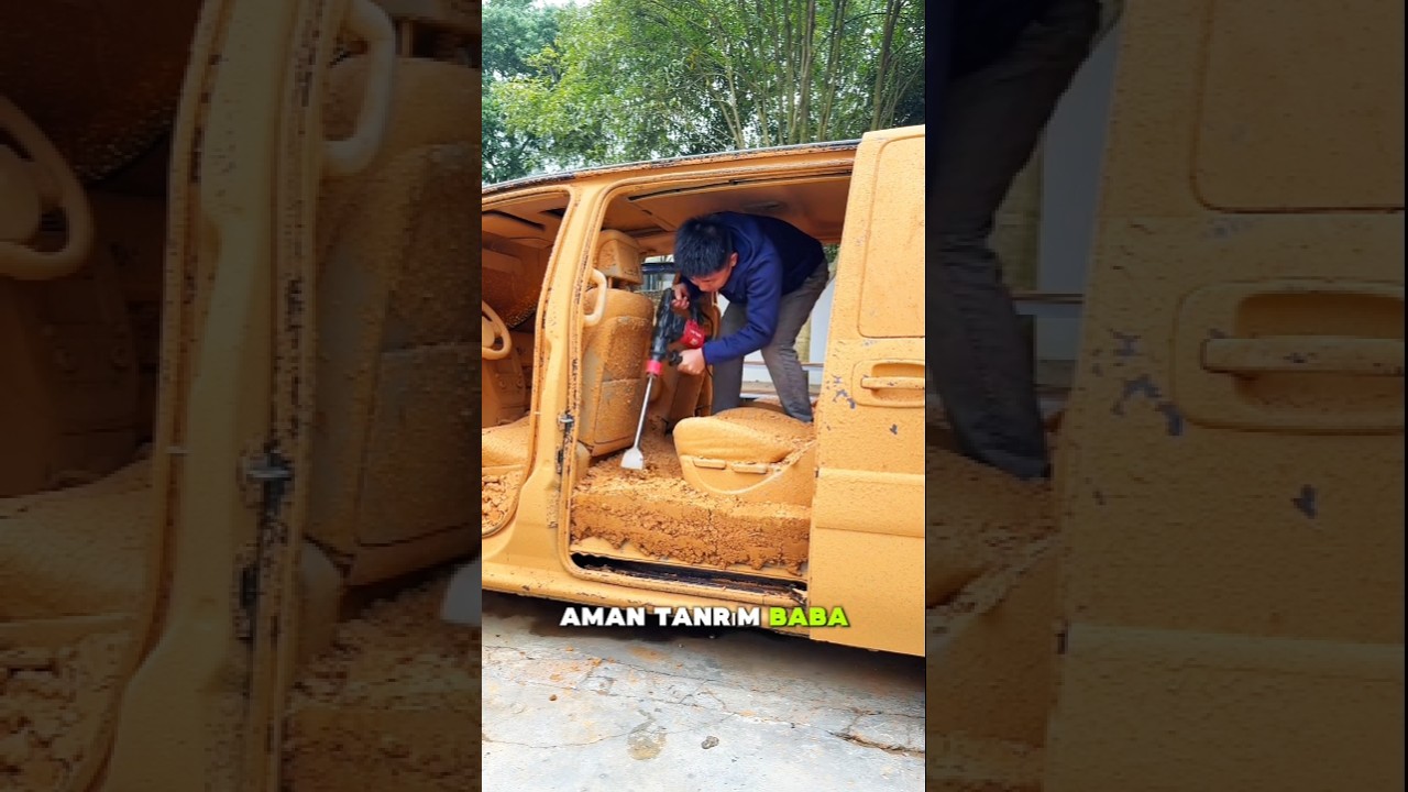 🤯 Baba, Ronaldo'nun Annesinin Eski Arabasını Bugün Parçaladı! 🚗🔥#shorts