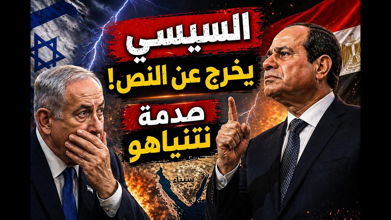السيسى الخارج عن النص و صدمة نتنياهو و الجيش الاسرائيلى فى الامارات و 20 يوم نهاية ايران