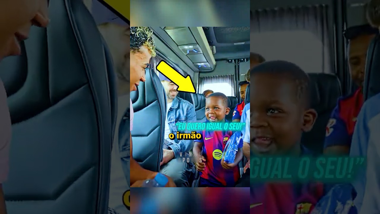 COMO NINGUÉM PERCEBEU QUE O IRMÃO DO YAMAL SEMPRE FAZ ISSO! 😂