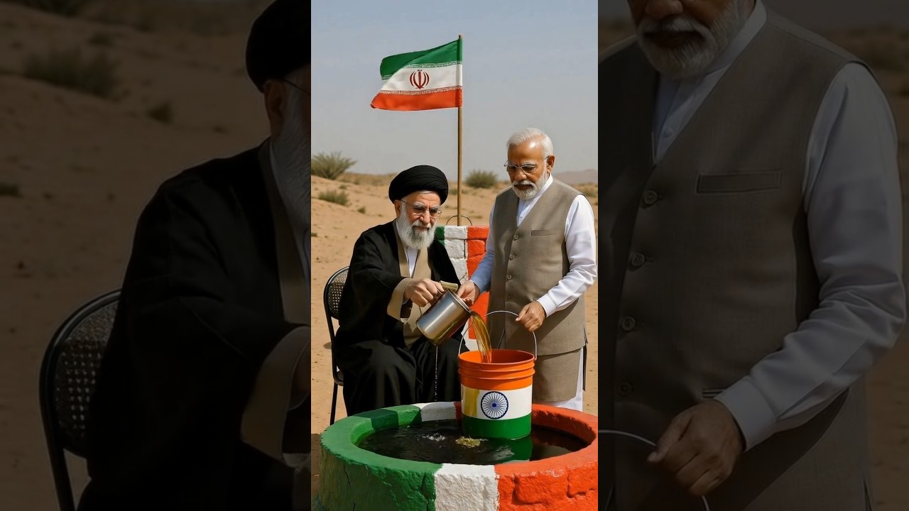 Oil Drama Gone Wrong! 😂 Khamenei Distributes Oil to Asia — Trump Runs Away After Rocket Surprise 🚀