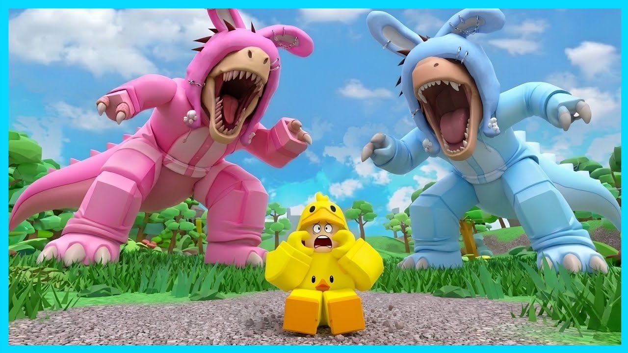 MIPAN & ZUZUZU Kumpulkan Telur Dinosaurus Yang Besar! ROBLOX