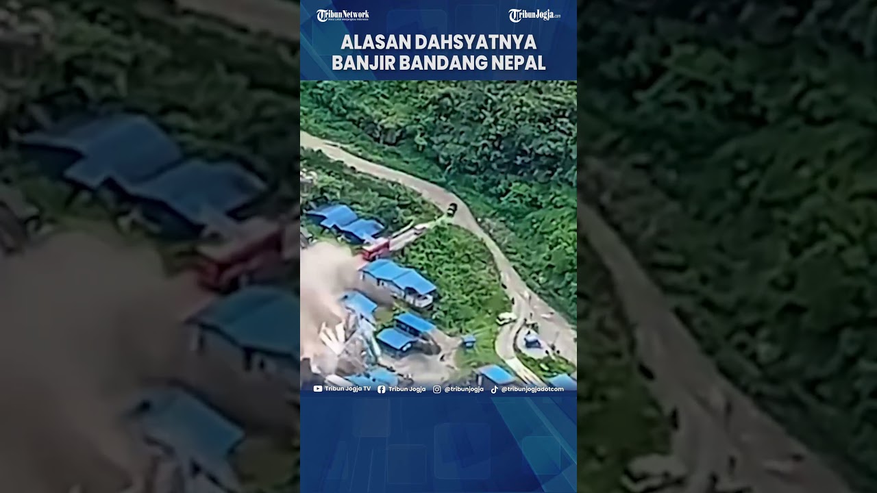 ILMUWAN JELASKAN ALASAN BANJIR BANDANG NEPAL BISA BAWA AIR SANGAT BESAR #Shorts