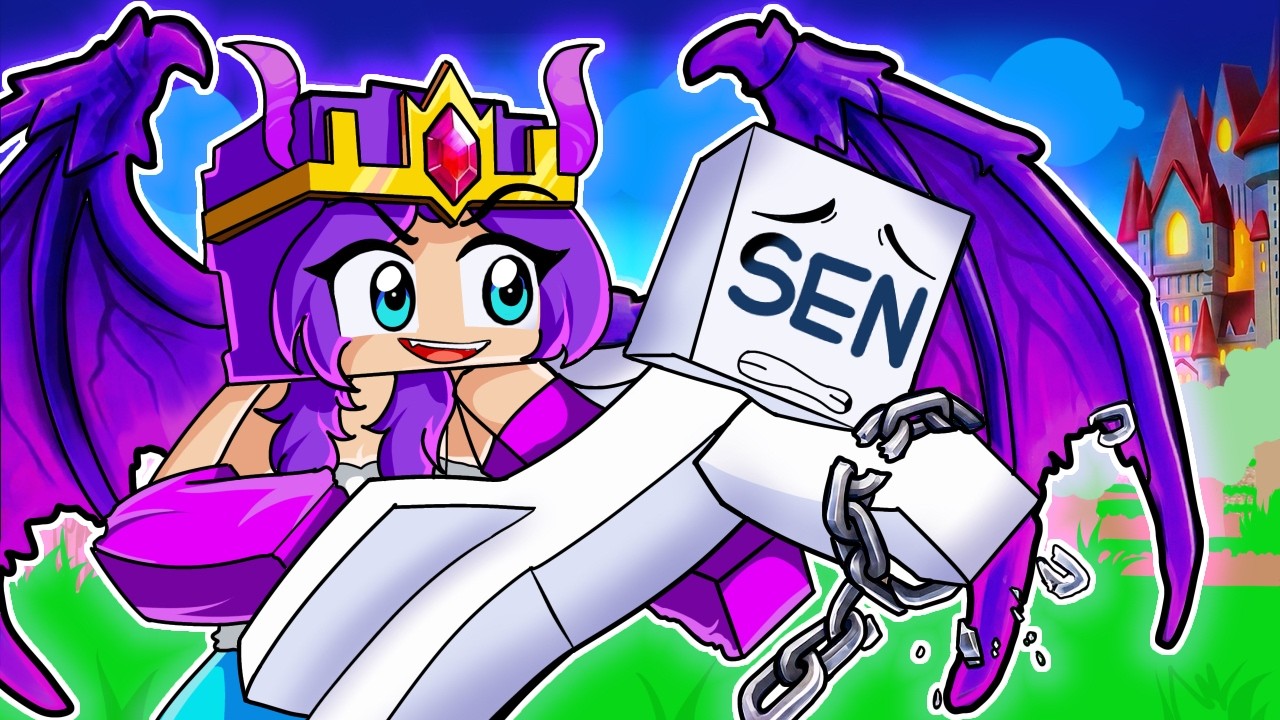 Sen EJDERHA KRALİÇE Tarafından Kaçırıldın! - Minecraft