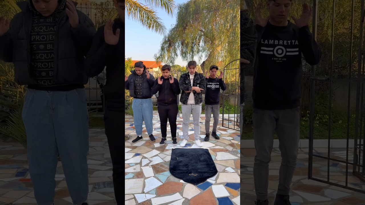 العيلة كلا عم تصلي برمضان:😍