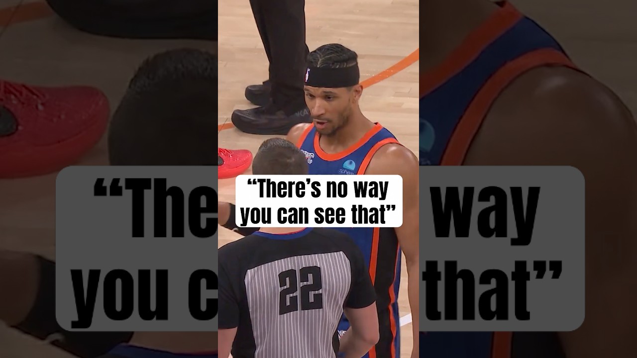 Josh Hart thought he'd get away with it 🤣