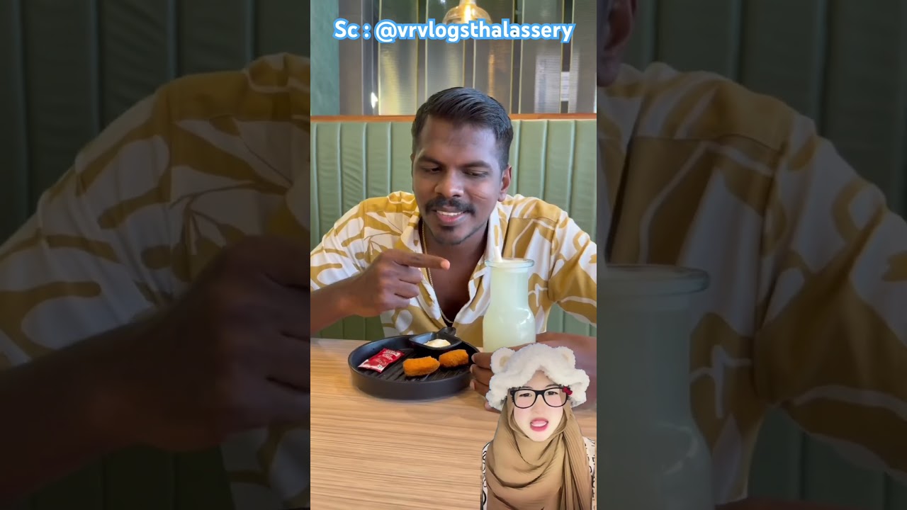 Jus Papa Koq tiba tiba Penuh ⁉️ternyata di isi pakai nugget 😳 @vrvlogsthalassery