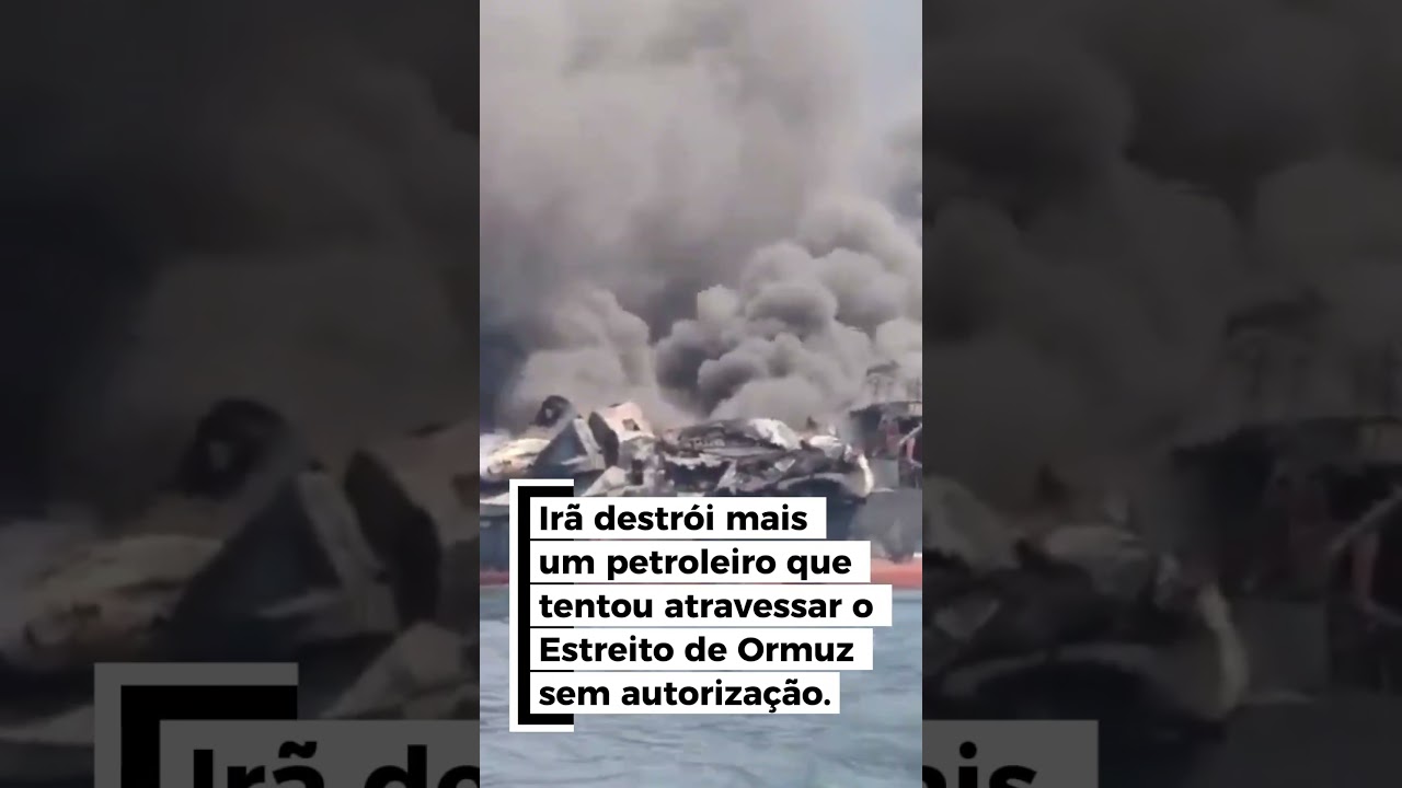 Irã destrói mais um navio