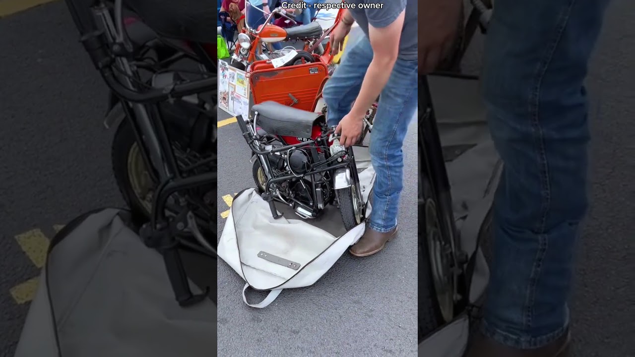 The strange wonder of the world's smallest bike #shortvideo