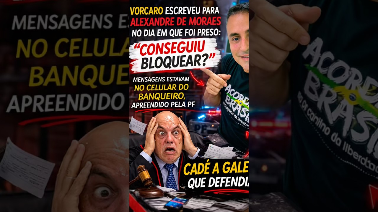 O PRINT QUE ABALOU ALEXANDRE DE MORAES! #noticias #politica #jornalismo #bolsonaro #lula