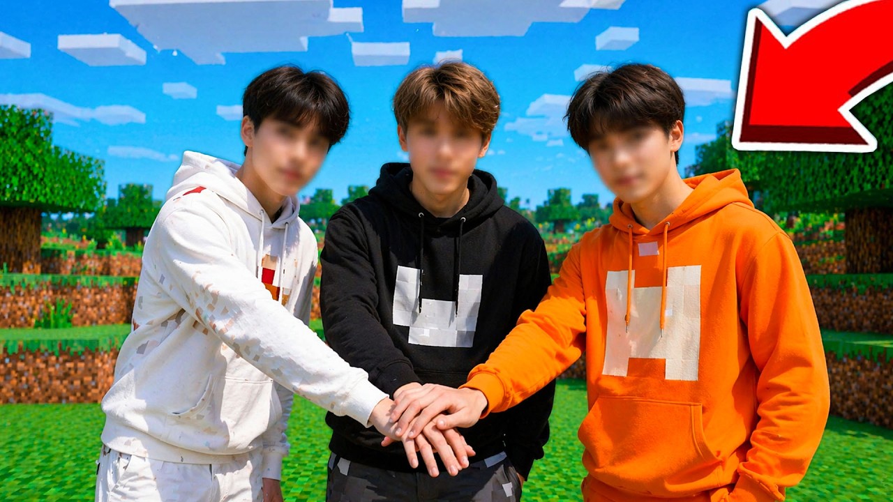 GIMANA AKU PERTAMA KALI BERTEMU TEMAN-TEMANKU?! DI MINECRAFT!!