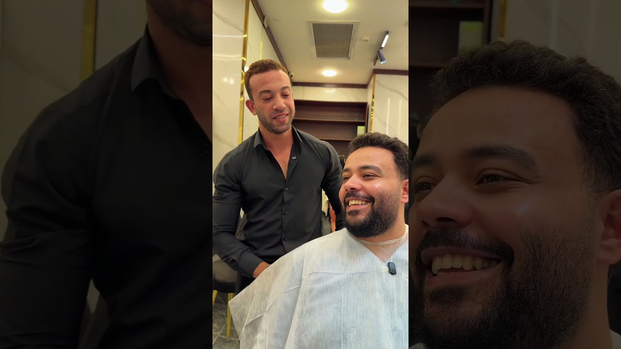 هتعمل اي لو لقيت بنت هي الحلاق ؟