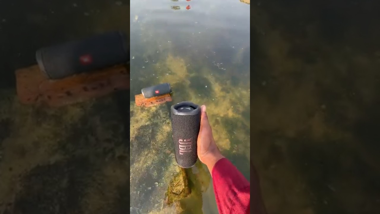 jbl flip6 throw in water pipe