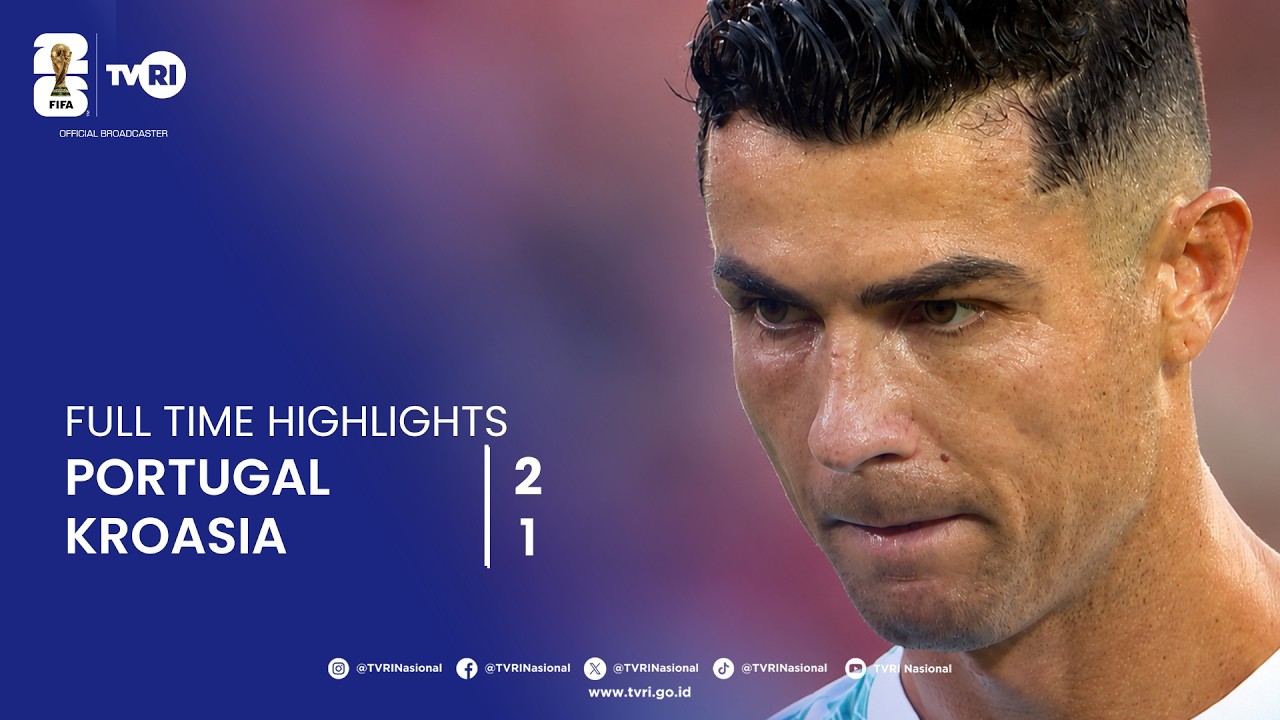 Full Time Highlights | Portugal 2-1 Kroasia | FIFA World Cup 2026