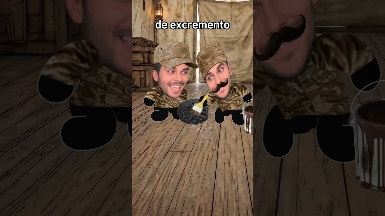 Soldados pisavam no 💩