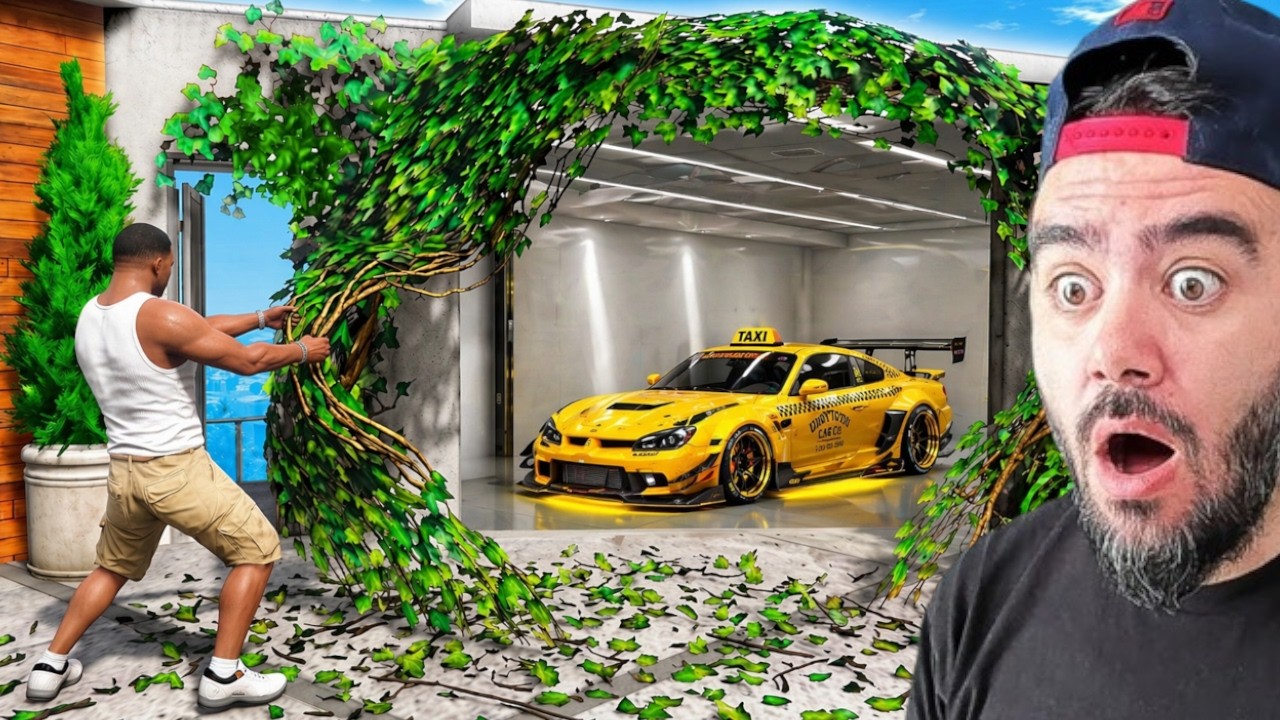 FRANKLIN BUGATTI TAKSI GARAJINI BULDU - GTA 5 MODS