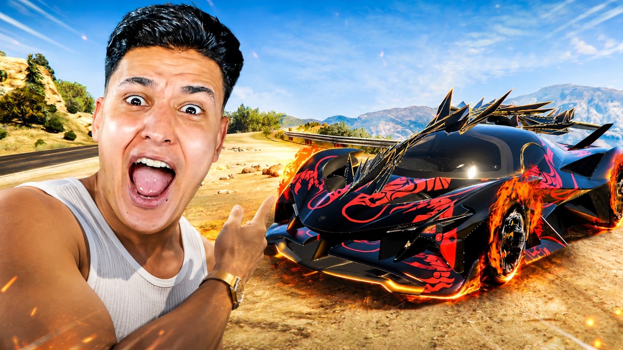 سيارة اصلانو الجديدة 😱 فى لعبة GTA 5