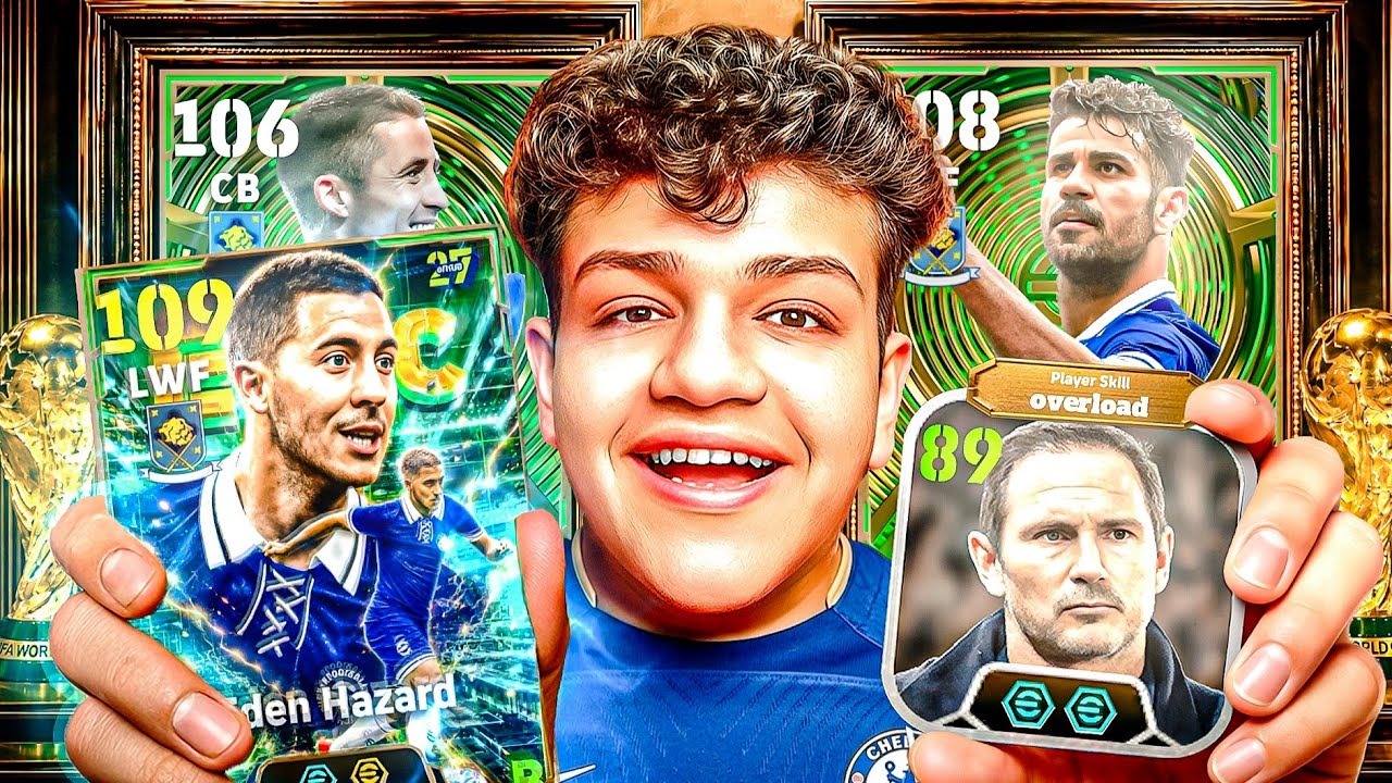 البحث عن افضل مهاري في اللعبة 🤯👑 تفجير بكج هازارد و ديجو كوستا الجديد 🔥 eFootball 2027