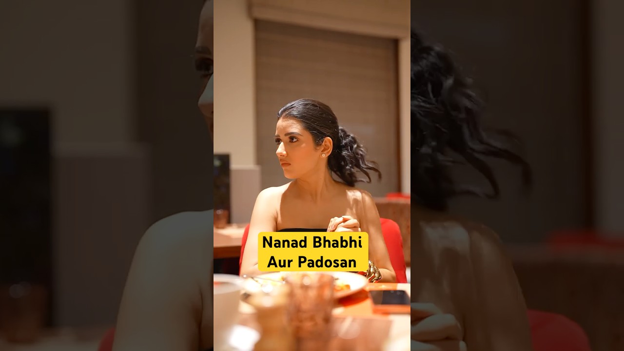 Nanad Bhabhi Aur Padosan 🤣😨 #neetubisht #funny #lakhneet #comedy #youtubeshorts #trending
