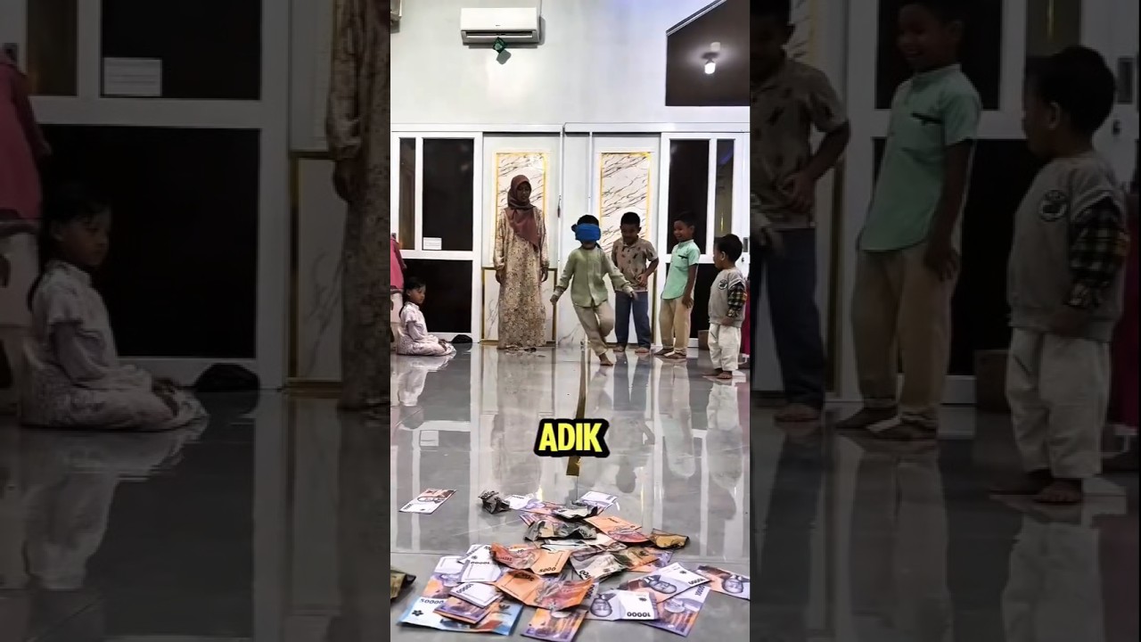Ketika Adek Ini Hoki Main Permainan Berhadiah Uang