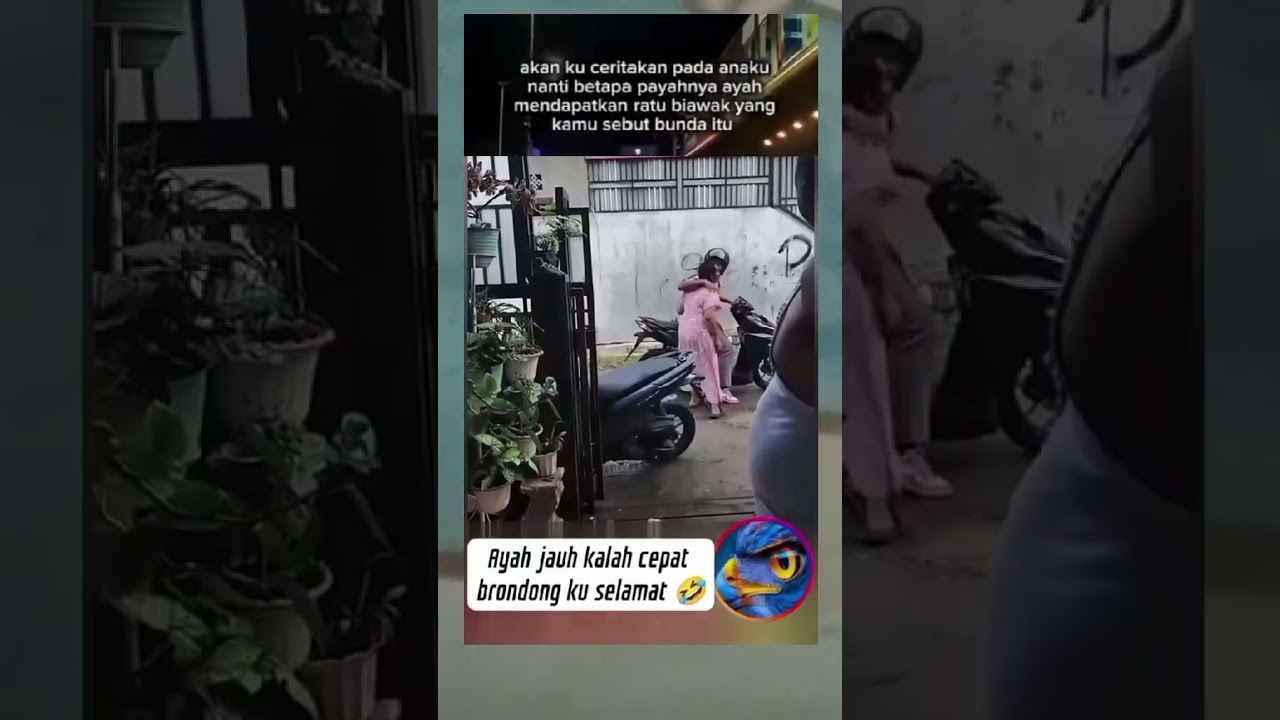 sang ayah cemburu pada anak nya #hiburansemogaterhibur