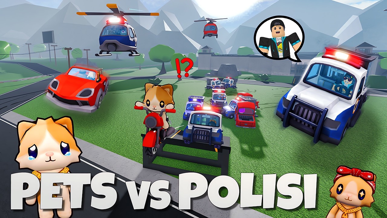 MEOW!! Jadi Kucing Barbar Bisa Maling & Hancurkan Markas Polisi 🐱🚓👮‍♂️ | Pets Vs Police Indonesia