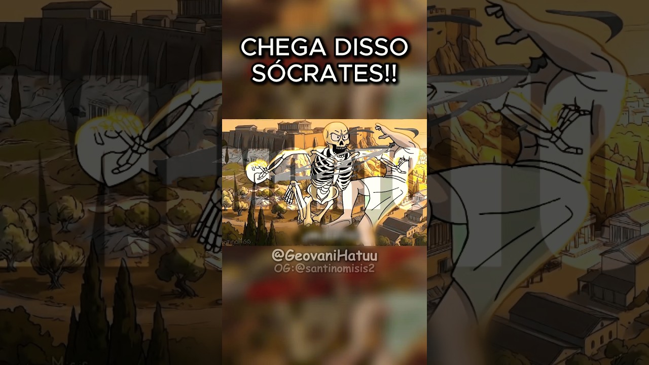 CHEGA DISSO SÓCRATES!! (animação) @santinomisis2 #edit #grecia #gréciaantiga #ancientgreece
