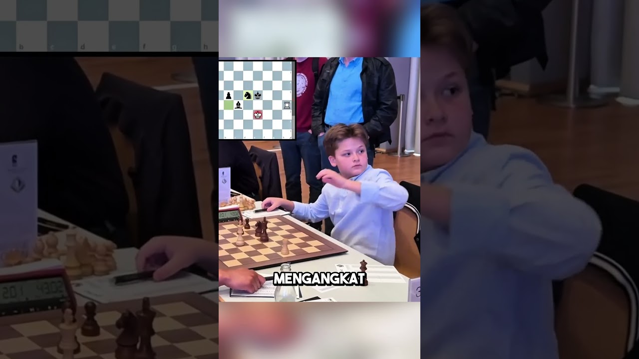 Anak 10 Tahun Pergoki Grandmaster Curang di Tengah Pertandingan